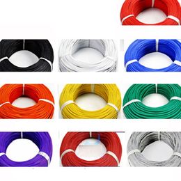 Other Lighting Accessories 1pcs 5 Metre 20-AWG Silicone Wire Ultra Flexiable Test Line Cable Tinned Copper Lamp Soft Wires CablesOther