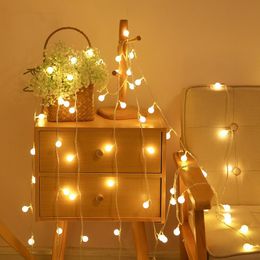 Strings Style Led Lights Star Decoration Ball String With Battery Box Holiday Christmas Tree LDE Night LightLED StringsLED