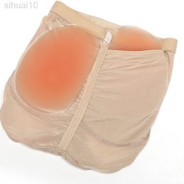 Women Butt Lifter Panty Fake Bil Body Shaper Sile Padded Underwear Lady Lift Bum L220802