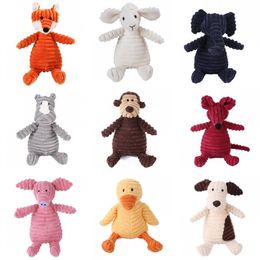 Corduroy doll for Small Large Animal Plush Dog Squeaky Puppy Chew Toys Bite Resistant Pet Toy For Dogs Squeaker 20220430 D3