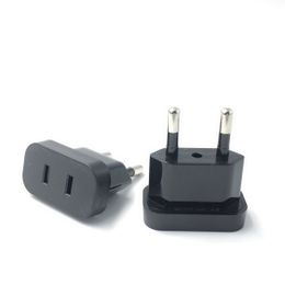 Power Plug Adapter 4.0mm 4.8mm pins Safety Retardant Material Converter Travel Adapter US to EU Europe