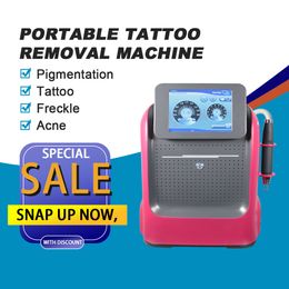 Factory Price Q Switched Nd Yag Laser For Tattoo Removal Flecks Eyebrow Pigment Therapy Beauty Laser Machine