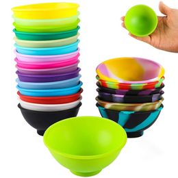 22Pcs/Set Mini Silicone Pinch Bowls Soft Flexible Baby Feeding Bowl Kitchen Supplies 220408