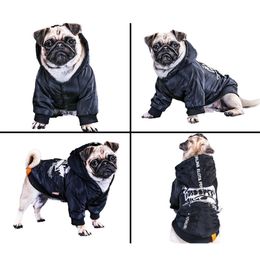 Pet Clothes Dogs Puppy Hoodies Coat for big medium small Outfits Fashion Bulldog Pug Clothing Dog Fleece Sweater Y200330
