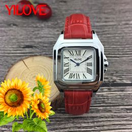Square Stainless Steel Women's Business Watch Shopping Mall Ladies Quartz Movement Clock European Trend People Favor Outdoor Quality Wristwatch