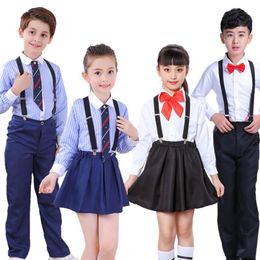 Clothing Sets Children's Chorus Costumes Primary And Secondary School Uniforms Kindergarten Clothes Boys Girls Bib Reading CostumesCloth