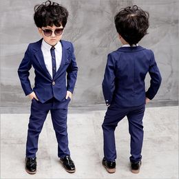 Clothing Sets 2022 Spring Baby Boys Formal Infant Gentleman Suit 3Pcs/Sets Kids Clothess Children Leisure Suits Boy's Dress 2-9Y