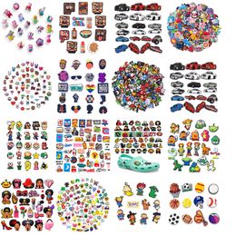 pvc shoes Australia - Lovely Shoe Charms Parts Accessories Packs Decorations For Kids Girl Boys Adts Men Women Party Favor Gifts Mix Randomly amKlu
