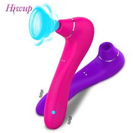 Sucking Vibrator sexy Toys for Women Clit Sucker G Spot Clitoris Stimulator Penis Dildo Vibrating Erotic Goods Adults Couples