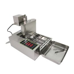 Four-Row Mini Doughnut Machine Commercial Stainless Steel Multi-function Automatic Donut Forming Machine With 3 Sets of Moulds