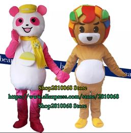 Mascot doll costume High quality Jill bear mascot costume set fancy dress party character birthday party Halloween performance props 1076