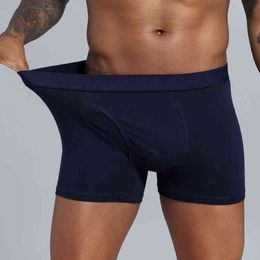 mens underwear boxers Cotton Loose European Size Boxers boxer homme Boxer Underwear Underpants Men calzoncillo hombre G220419