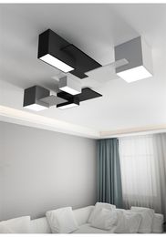 Modern LED Living Room Ceiling Lights Lamp Combination Home Lighting Nordic Design Bedroom Light Fixtures