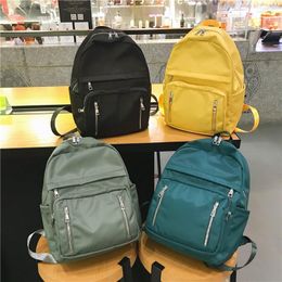 Outdoor Bags Fashion Backpack Women Waterproof Students Bookbag Bagpack Large Capacity Shoulder Bag Multi-pocket 2022