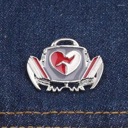 Pins Brooches Teapot Heart Enamel Fashion Love Brooch For Lover Denim Jackets Metal Badge Pin Backpack Jewellery Gifts Kirk22