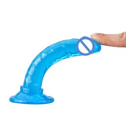 Erotic Bullet Realistic Dildo Vagina Anal Butt Plug Strap On Penis Suction Cup No Vibrator Toys For Adult sexy Woman
