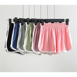 Sports shorts women summer casual wear three quarter pants Korean fashion yoga beach candy Colour 220629