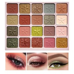 Eye Shadow Color Palette Earthy Eyeshadow Pearly Matte Smudge And Easy To Waterproof Women CosmeticEye