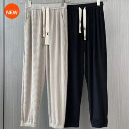 Men's Pants Men Summer Casual Harem Breathable Sports Quick-Drying Loose Sweatpants Straight Thin Streetwear Trousers