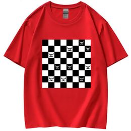 T-shirt maschile cnemai di alta qualità femminile magni t-camicia da viaggio da uomo Trend Trend casual mosaico intervista a manica corta top gotica