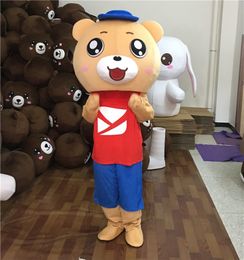Mascot doll costume Costumes Bear Mascot Costume Cartoon Character Adult Cartoon Character Outfit Suit for Halloween Carival party event