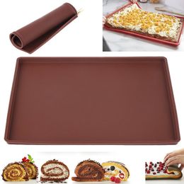 Silicone Bakeware Baking Dishes Pastry Tray Oven Rolling Kitchen Mat Sheet W220425