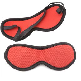 Erotic Leather SM Bondage sexy Eye Mask With Handcuffs Blindfold BDSM Women Toys For Adults Games