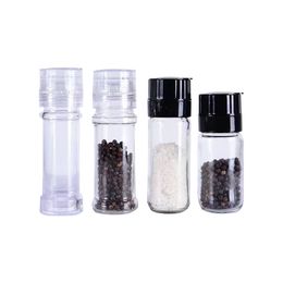 Manual Mills Grinder Salt Condiment Pepper Shakers Plastic Rotor kitchen accessories Cooking Tools