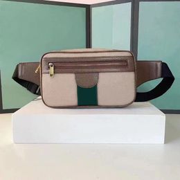 Men bumbag fanny pack Vintage purse fashion Waist Bag luxury designer for women special canvas Lady bum bag Adjustable length of shoulder straps classic stripes
