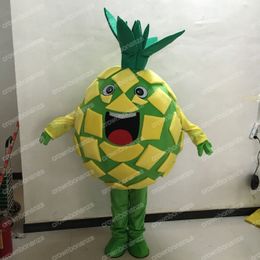 halloween Pineapple Mascot Costumes Cartoon Mascot Apparel Performance Carnival Adult Size Promotional Advertising Clothings