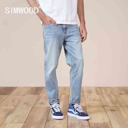 Men Jeans Siwmood 2022 Autumn Summer New Environmental Laser Washed Jeans Men Slim Fit Classical Denim Trousers High Quality Jean Sj170768 22 1221