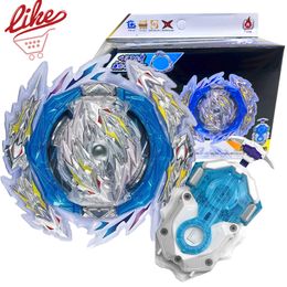 Laike DB B-189 Guilty Longinus with Gear Spinning Top B189 Bey with Custom Launcher Box Set Toys for Children 220526