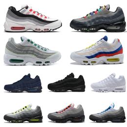 Mens Running Shoes Triple White Particle Designer Black Red White Sports high quality Trainer Breathable Men Sneakers