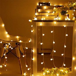 10M 80 Led Fairy Lights USB OutdoorIndoor Street Garland Christmas Year Xmas Festoon LED String For Home Decoration Y201020