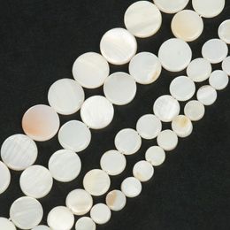 jewellery making UK - Other 8 10 Mm Natural Freshwater Shell Pearl Vertical Hole Heart Loose Beads For Jewelry Making Diy Bracelet Necklace Jewellery 15''
