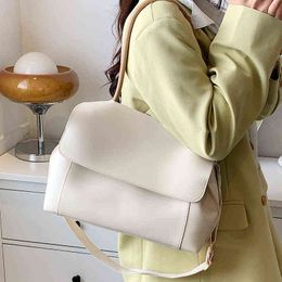Large Capacity Women Pu Leather Handbags Shoulder Bags Fashion Female Tote Crossbody Bags for Women Casual Ladies Messenger Bag G220531
