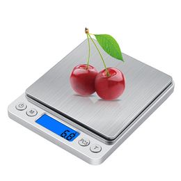 Digital kitchen Scales Portable Electronic Scales Pocket LCD Precision Jewelry Scale Weight Balance Kitchen accessories DH3889