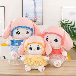 35cm Cute Rabbit Doll Plush Toy Creative Doll Girl's Holiday Gift