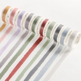 Gift Wrap Rolls/box Morandi Washi Tape Set Decorative Diary Scrapbooking Material Masking Paper TapesGift GiftGift