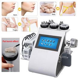 9in1 40k RF Facial Cavitation Slimming Machine Weight Loss Fat Removal Skin Tightening Beauty Equipment Ultrasonic Lipolaser pads Factory Directly Sell