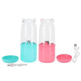 Juicers Juicer Machine 500ML Portable Small Blender USB Rechargeable Electric Fruit 4 Blades Mixing Cup MachineJuicers