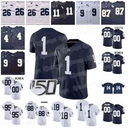 A001 Custom Penn State Nittany Football Jersey 14 Sean Clifford Devyn Ford Jahan Dotson Barkley Pat Freiermuth Lamont Wade Brandon Smith Adisa Is