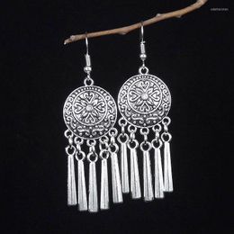 Dangle & Chandelier Jewelry For Women Earrings Ethnic Style Miao Silver Retro Tibetan Holidaystyle Earings Fashion JewelryDangle Odet22