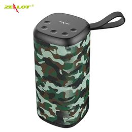 New ZEALOT S35 Portable Bluetooth Speaker Outdoor HIFI Subwoofer Music Box HD Audio Subwoofer 66ft Bluetooth Range Water Resistance