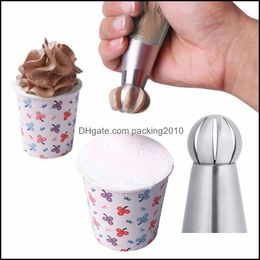 Baking Pastry Tools Bakeware Kitchen Dining Bar Home Garden Rubber Bottle Opener Manual Round Anti-Skid Gripper Can Mtifuncti Dhgsr