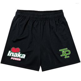 Men's Shorts Inaka Men Women Basic Short Pants Power Man Woman Gym Basketball Summer Mesh Beach Fashion ShortsMen's