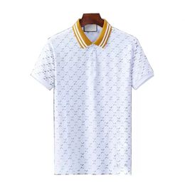 Mens Polo Shirts Luxury Italy Men Clothes Short Sleeve Casual Men's Summer T Shirt Many colors are available Asian Size M-3XL 05