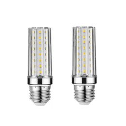 Светодиодная кукурузная лампа E27 E14 E12 SMD2835 NO Flicker 12W 16W 86V-265V люстра