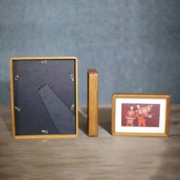 Рамки Creative Solid Wood Tenon и Mortise Black Walnut Photo Rame Table изящные закругленные углы 7 8 10 12 20 дюймов PhotoFrame