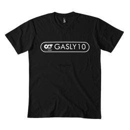 Men's T-Shirts Pierre Gasly No. 10 DMN T-Shirt Hoodie Gift Black